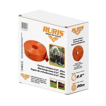 Nyomótömlő 2" 20m, benzinmotoros szivattyúhoz