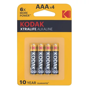 Kodak Xtralife Alkáli mikro elem AAA (1,5V)B4