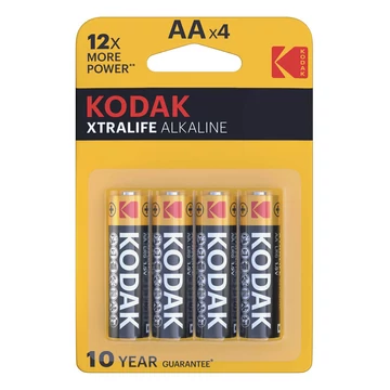 Kodak Xtralife Alkáli ceruza elem AA (1,5V)B4