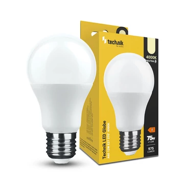 Technik LED izzó A60 12W 4000K