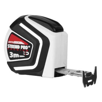 Mérőszalag, Strend Pro Premium, AutoStop, 3m x 19mm, mágneses