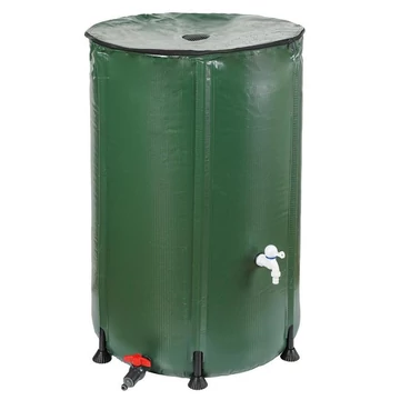 Esővíz gyűjtő tartály, CRB25, 250 liter, összehajtható, csapos