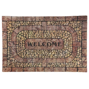 Lábtörlő MagicHome RBM 406, 89x58 cm, gumis