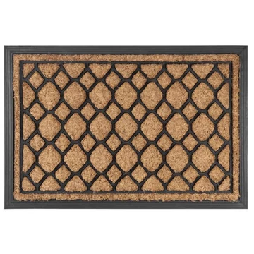 Lábtörlő 40x60 cm, fishscales, gumis