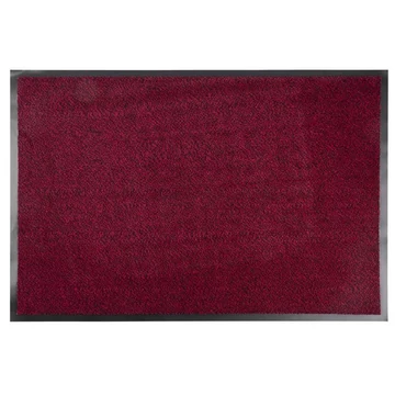 Lábtörlő MagicHome CPM 303, 60x90 cm, fekete/piros