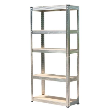 Polc Racks RAT40 MS, 1800x900x400 mm, fém, 5 polc, max. 175 kg, MDF