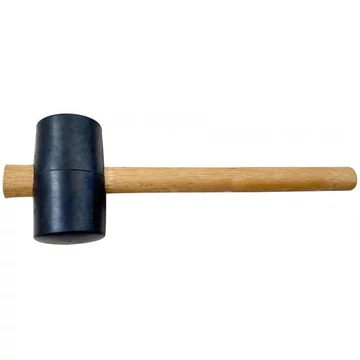 Strend Pro gumikalapács, 340 g, fekete fej