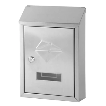 Postaláda GL-06S, rozsdamentes acél, 305x215x70 mm