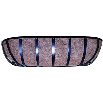 Virágcserép kókusz 61x17x18cm falra szerelhető