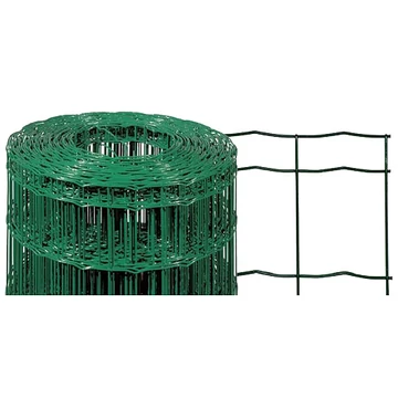Drótkerítés EUROPLAST2 1,5x25m PVC borítású