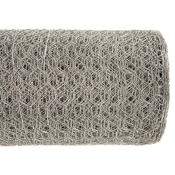 Drótháló HEX horganyzott acél 10x16mm 0,7m
