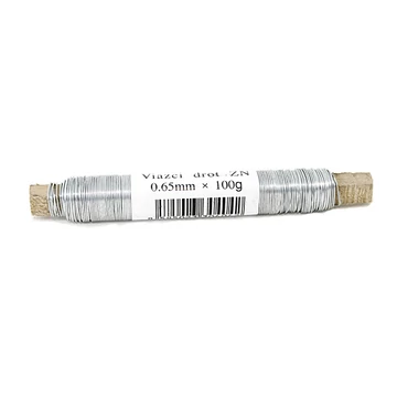 Kötöző drót 0,65mm 100g horganyzott