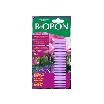 Bros-biopon táprúd Virágzó növény 30db-os bliszter B1041