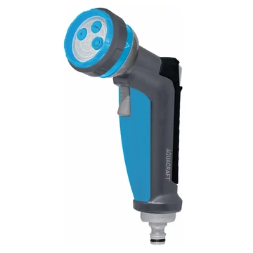 Locsolópisztoly AQUACRAFT Ergonomic Multi-Jet, 4 funkciós, fém