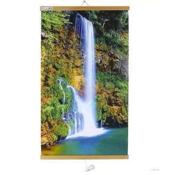 EvoKing Dekoratív elektromos infrapanel, Vízesés képpel