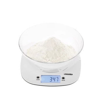 MESKO MS3179W KONYHAI MÉRLEG TÁLLAL (Fehér)