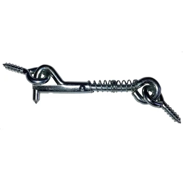 Német ajtókapocs 6 cm rugós horganyzott