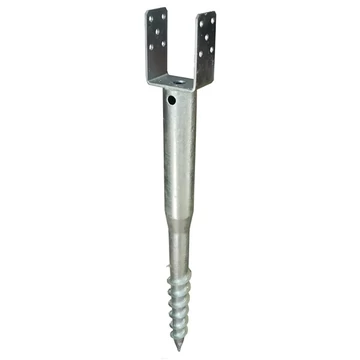 Oszloptalp becsavarható (talajcsavar) 101 x 865 / 4 mm tűzihorg.