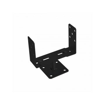 Oszloptalp lecsavarozható állítható 60-200 / 4 mm fekete