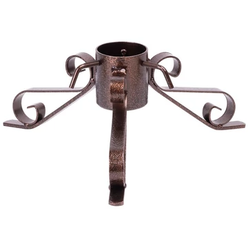 Karácsonyfa talp MagicHome Karácsony Blackbird, réz, fém