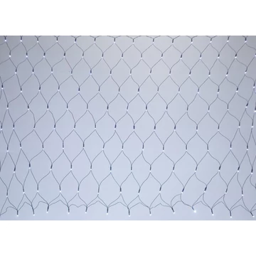 Fényfüzér MagicHome Karácsony Netled, 160 LED hideg fehér, MULTI CONNECT, egyszerű világítás, fekete kábe