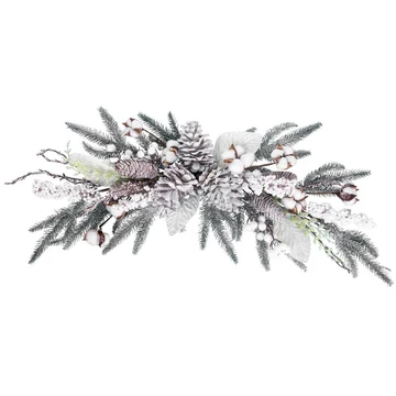 MagicHome Karácsonyi ikebana, 70 x 25 x 11 cm