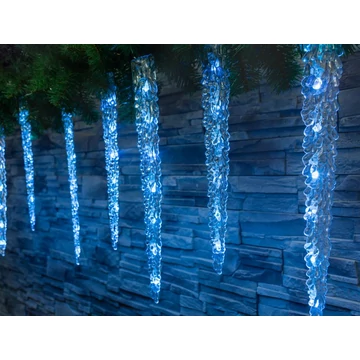 Fényfüzér MagicHome Karácsony Icicle, 65 LED jégkék, 8 funkció, 230 V, 50 Hz, IP 44, kültéri, megvilágítás,