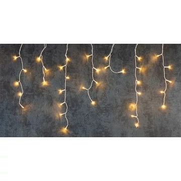 Fényfüzér MagicHome Karácsony Icicle, 400 LED meleg fehér, MULTI CONNECT, jégcsap, egyszerű világítás, 23