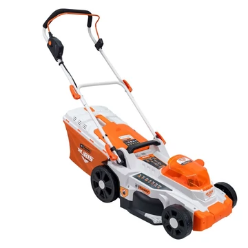 Akkumulátoros fűnyíró RURIS RXI3744e, 2x4Ah akkumulátorral, töltővel