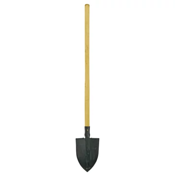 Kovácsoltvas ásó 1250g ásófejjel, 120 cm fa nyéllel