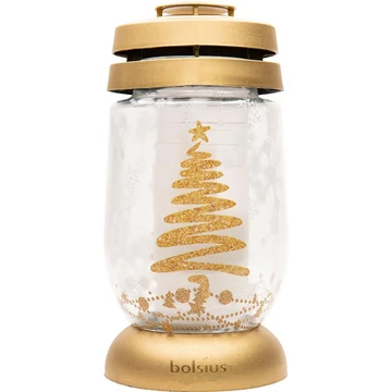 Mécses bolsius S06 3D Karácsonyfa 22,4 cm, 36 óra