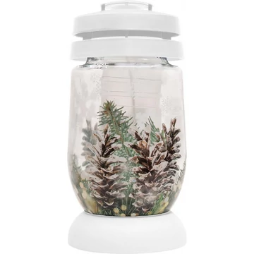 Mécses bolsius S07 3D karácsonyi tűlevelek 22,4 cm, 36 óra