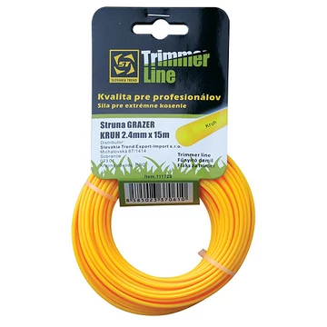 Grazer Pro fűnyíró damil 1,3 mm, 15 m, kör