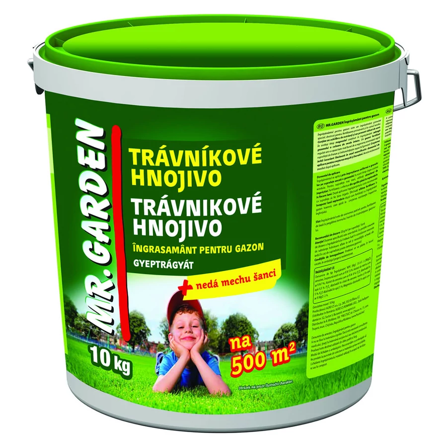 Mr Garden gyepműtrágya 10 kg vödör