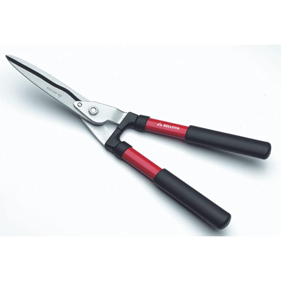 Bellota Sövényvágó olló alumínium nyéllel hullámos élű Garden Line