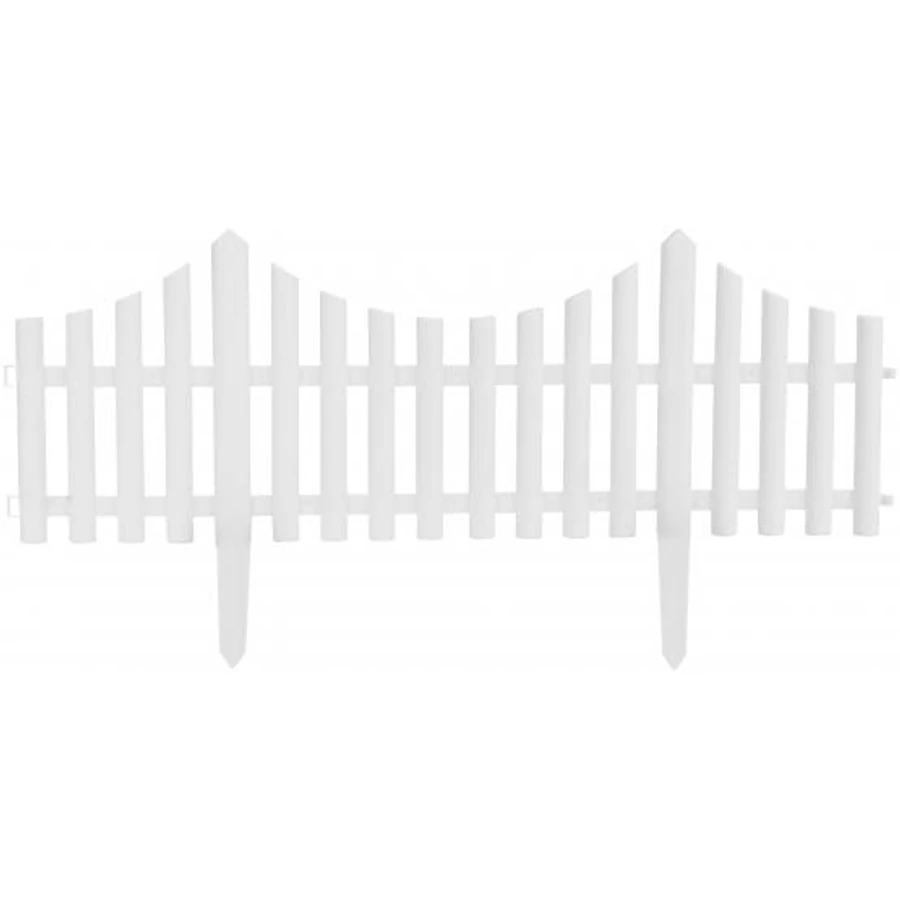 Kerti kerítés fehér 60,5*32,5cm