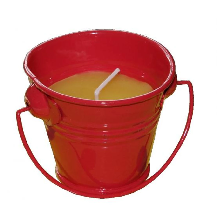 Szúnyogűző gyertya kis vödörben 6.5X5.5 cm