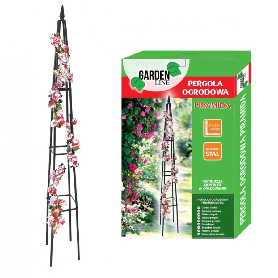 Pergola 31*31*200 cm piramis