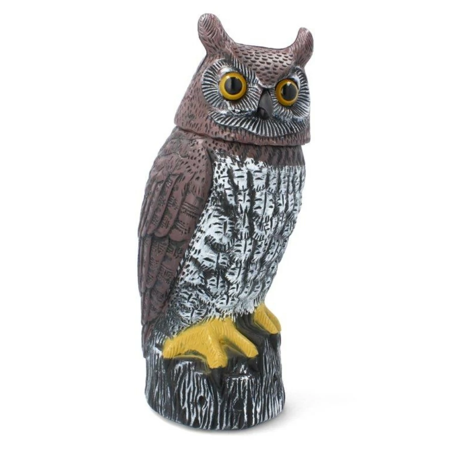 Dekor bagoly 19x18x41cm