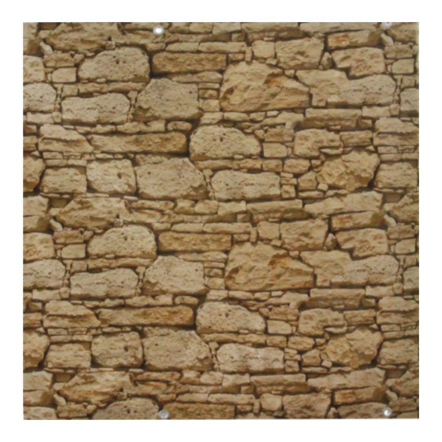 Kerítés dekor kőmintával 90X500cm