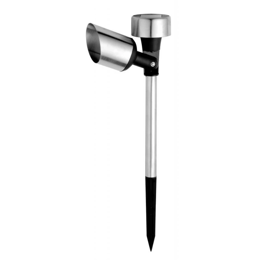 Szolárlámpa Jupiter inox 13,5x5,5x36cm