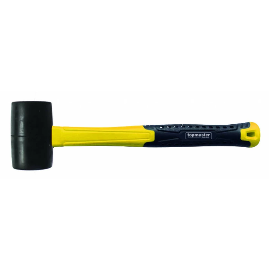 Top Master Pro Gumikalapács üvegszálas nyéllel fekete 340g TMP