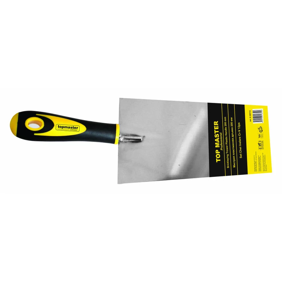 Top Master Pro Kőműves kanál műanyag nyéllel 180mm TMP