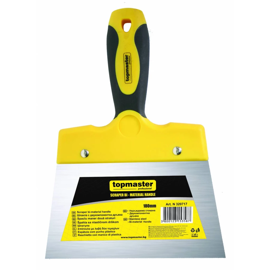 Top Master Pro Spakli műanyag nyéllel 160mm TMP