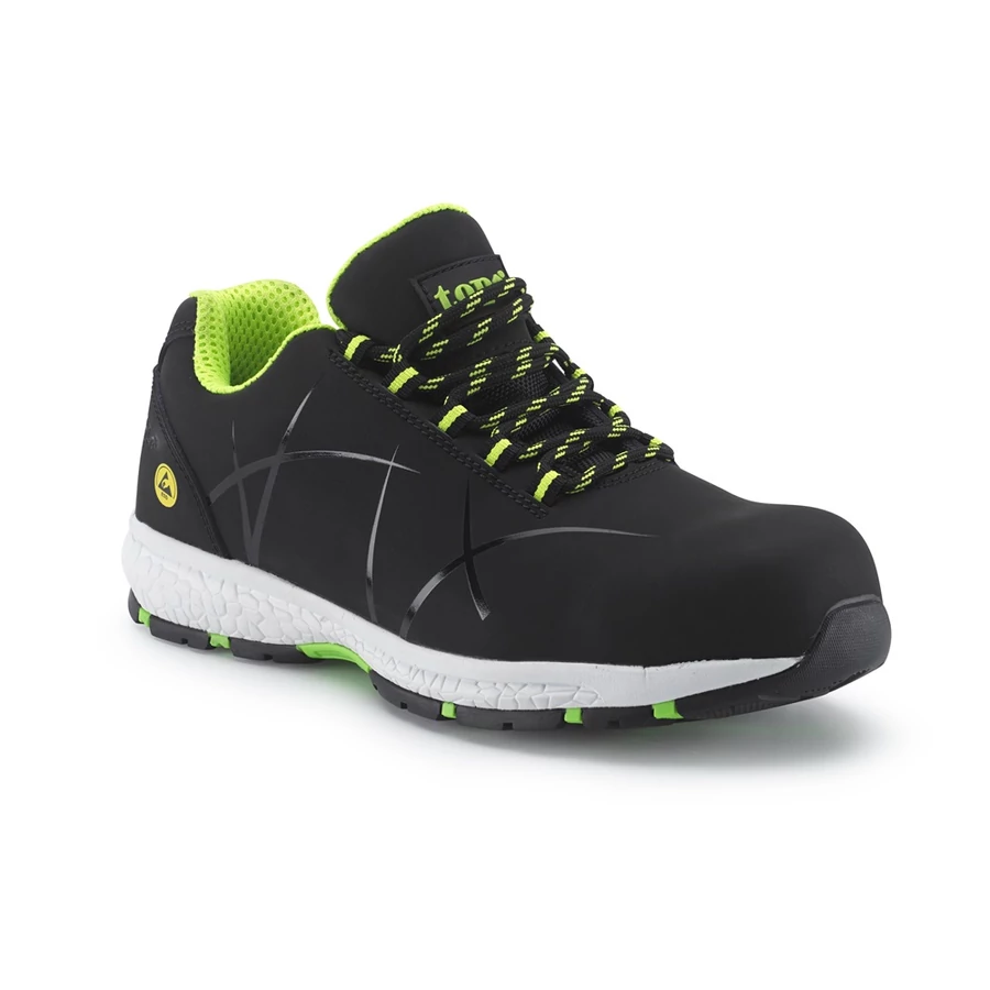 TOP ATON SC3 SRC (TOP TS2646) védőfélcipő, kompozit orrmerevítő, kevlár talplemez, nubuk bőr felsőrész 44