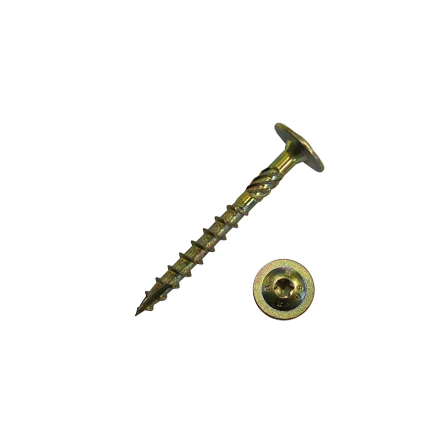 Szerkezetépítő csavar 6x120 tányérfejű torx (6 db)