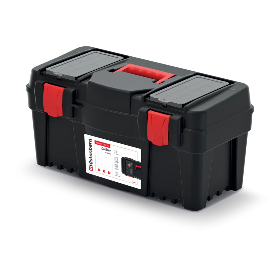 Szerszámosláda Caliber 550x267x270mm