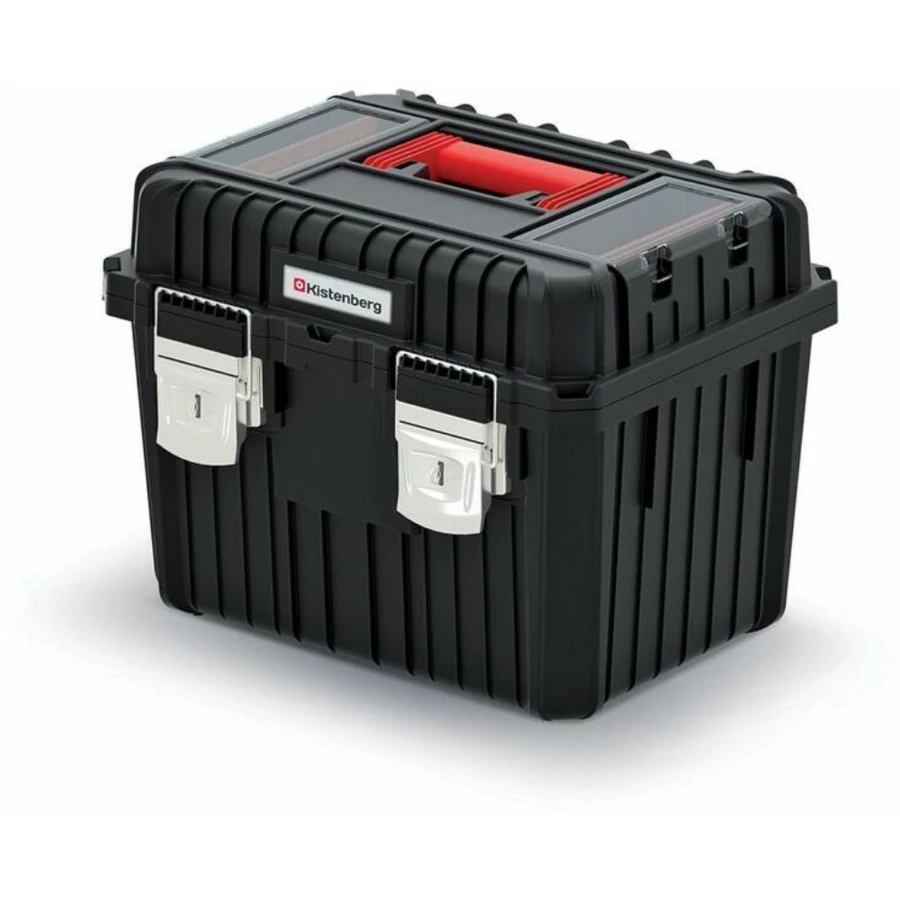 Szerszámosláda Kistenberg HEAVY - fekete 45x35x35cm