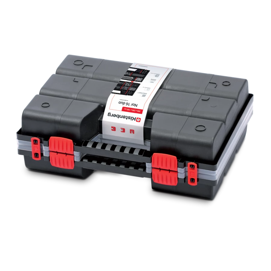 Csavartartó szortimenter Nor Duo 390x290x130mm