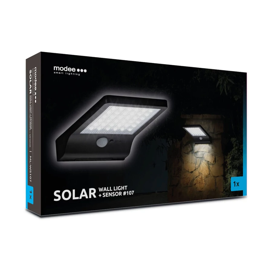 Fali szolár napelemes lámpa 107